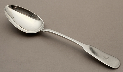 Scottish Provincial Silver Dessertspoon - Arbroath